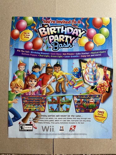 Birthday party bash - birthday,